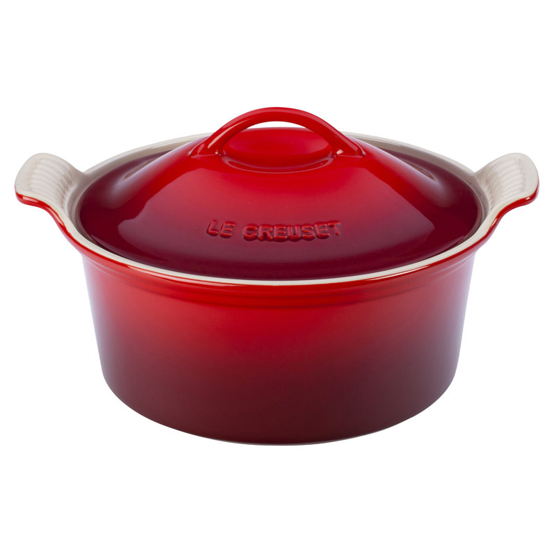 Le Creuset Heritage 18 Oz. Stoneware Oval Heritage Casserole with Lid Joss & Main